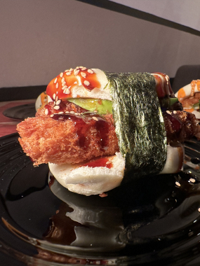 A4.6 Bao bun gamberi in tempura 1 pz.