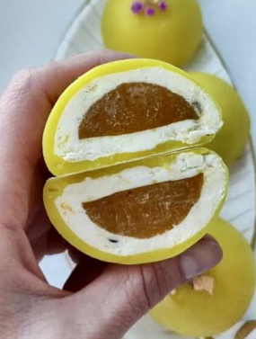 Mochi al mango-cocco (fatti a mano)