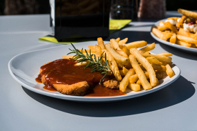 Essbar Schnitzel