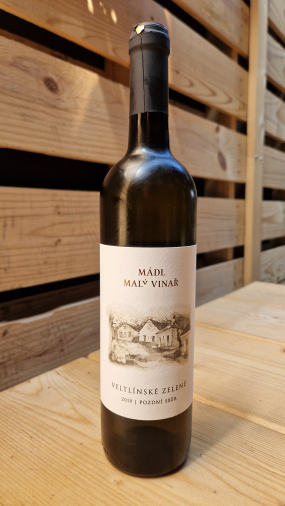 0,75l Veltlínské zelené (vinařství Mádl, suché, pozdní sběr)