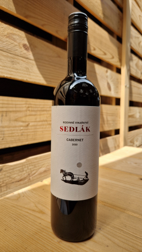 0,75l Cabernet (suché, vinařství Sedlák, zemské)