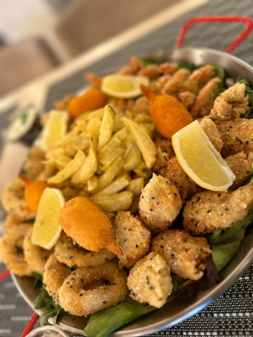 Fritto-misto (400 gr, 1 pers)
