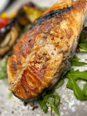 Somon la plită 200 gr