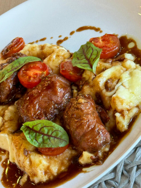 Obrajori de porc cu piure de cartofi 200/200 gr