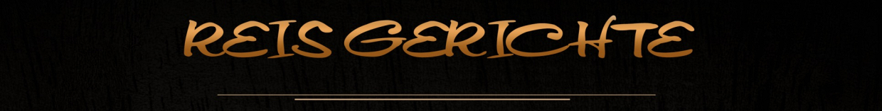 Reis Gerichte - ROTE CURRY GERICHTE