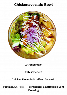 Chicken Avocado Bowl