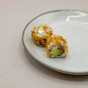 Crunchy's saumon avocat cheese