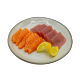 Sashimi mix ( 10 pièces )