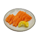 Sashimi saumon