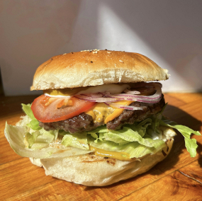 American Classic burger menu 