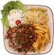 Gyros mit gebraten zwiebeln