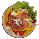 Lammkoteletts Salat