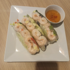 Spring rolls z krewetkami