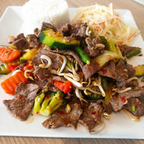 Wołowina z trawą cytrynową