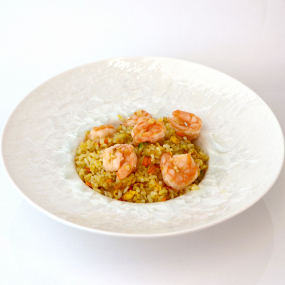 P6. RISO CON GAMBERI