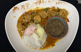 Crevettes curry coco🌶️ (légèrement piquant)