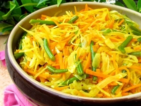 Salade maison curry & coco 🛍️