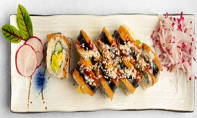 Shaolin Roll (8 Stück) (vegetarisch)