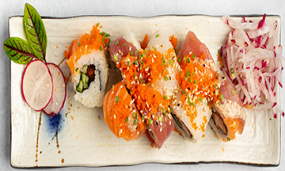 Rainbow Roll (8 Stück)