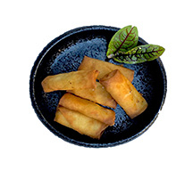 Frühlingsrolle vegetarisch (6 Stück)