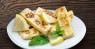 39. HALLOUMI DÜRÜM (halloumi sýr, kebab maso, ledový salát, zelí,rajčata,okurky,paprika,cibule,dresing v tortille)