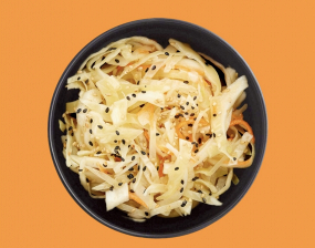 SALADE de CHOUX et CAROTTES (marinées)