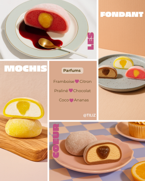 MOCHIS bretons TILIZ Glacés au coeur coulant (1 pièce)