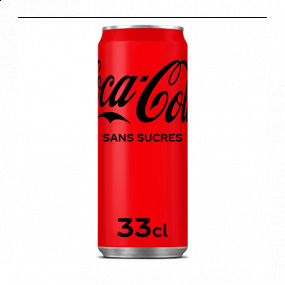 Boisson: Coca zéro 33cl