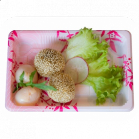 852 Frittiert Sesambällchen 3 Stück 