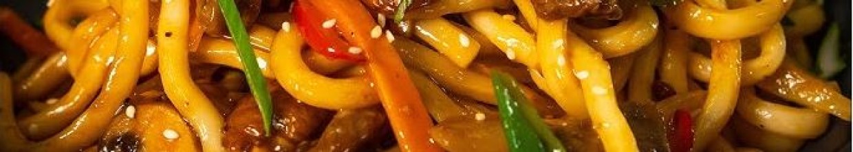GEBRATENER UDON NUDELN