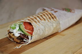 Kebab tortilla 