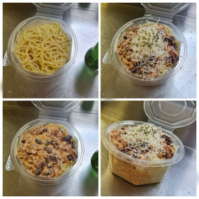 Špagety a´la mamma mia 