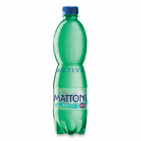 Mattoni jemne perlivá minerálka - 0,5l / zálohovaná flaša/ 