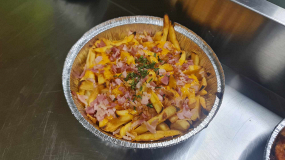 Hranolčeky so syrom a slaninkou - NOVINKA