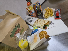 ´´Happy meal menu´´ s tortillou 