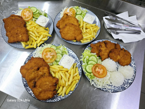 Vyprážaný kurací rezeň  