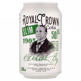 Royal Crown Cola slim 0,33l /Zálohovaná flaša/ 