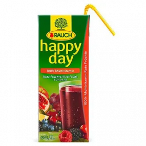 Happy day džús so slamkou 0,2l - podľa ponuky 