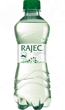 Rajec minerálka - jemne perlivá 0,33l /Zálohovaná flaša/ 