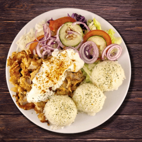 KEBAB BOX (tanier) 150g mäsa