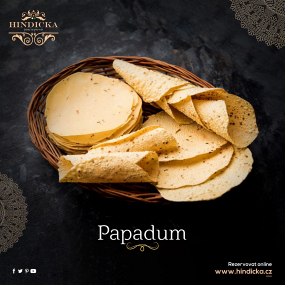 11. Papadum (15 g)