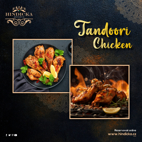 18. Chicken Tandoori (4 pcs with bones) 