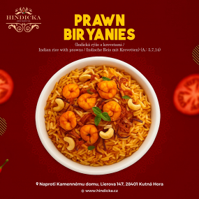16. Prawn Biryanies (250 g)
