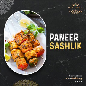 25. Tandoori Paneer Saslik (180 g)