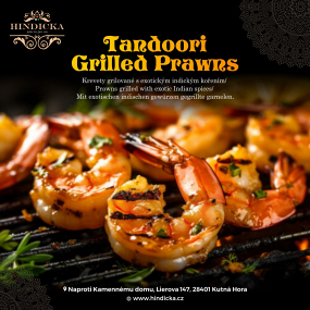 23. Tandoori Prawns