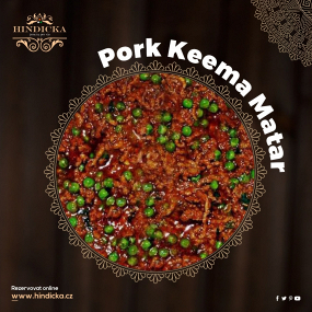 48. Pork Keema Mushroom/Mattar (250 g)