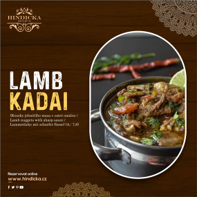 40. Lamb Kadai (250 g)