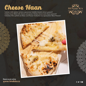 76. Cheese Naan