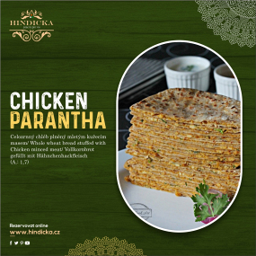 80. Chicken Parantha