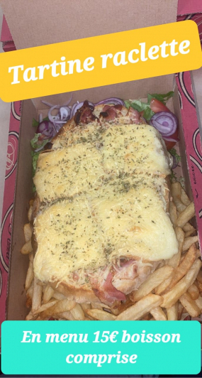  MENU TARTINE  RACLETTE 
